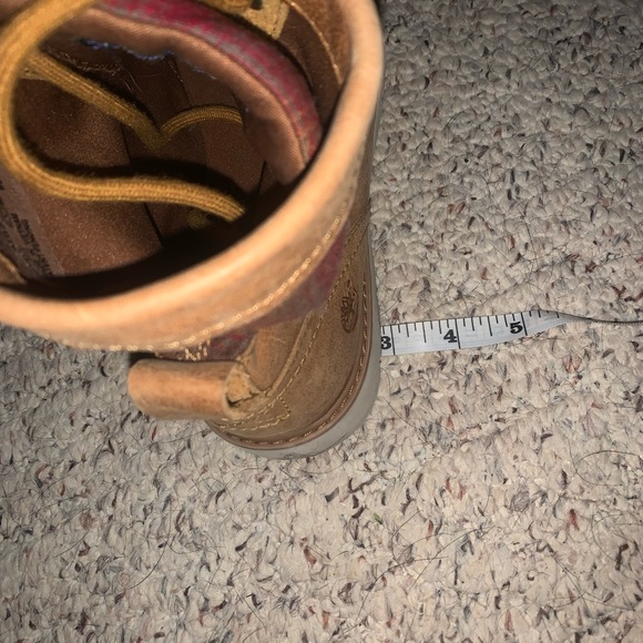 Fleece detail, waterproof Timberlands - Picture 7 of 7